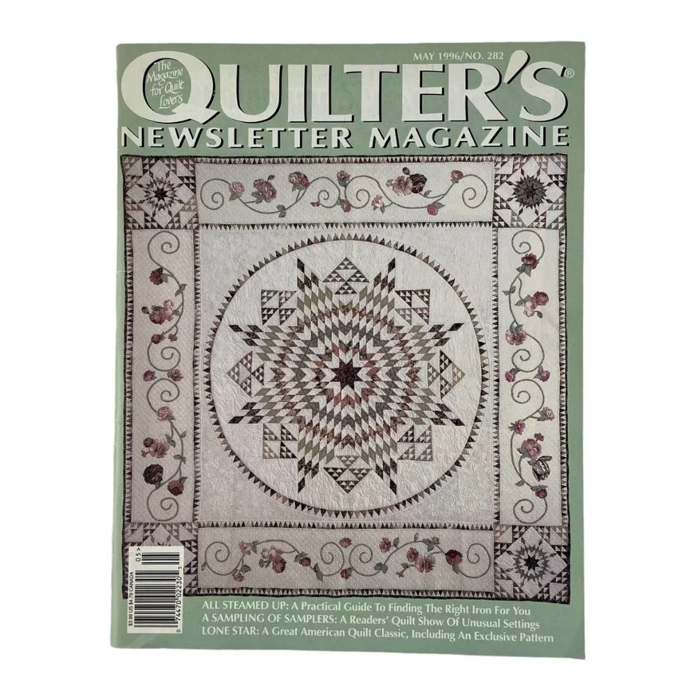 Quilt It &‎ Quilters Newsletter Magazine Lot of 4 Quilting Crafting 1996-2013